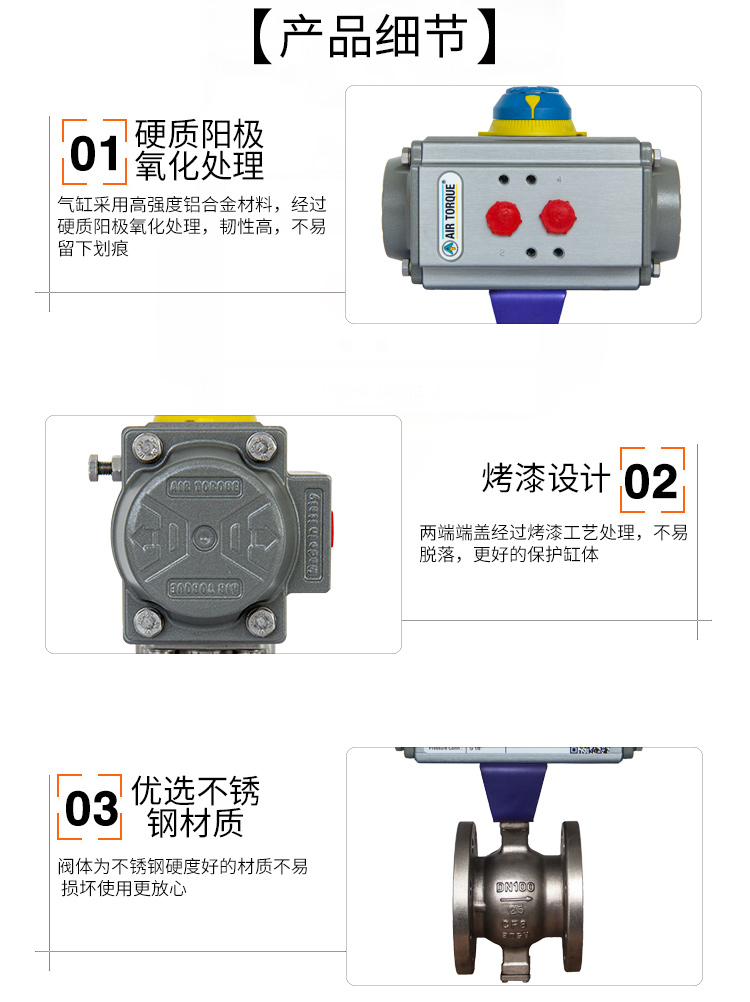 AIRTORQUE氣動(dòng)V型球閥/法蘭球閥